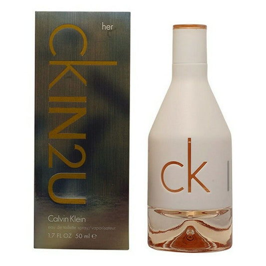 Women's Perfume Ck In2U Calvin Klein Ck In2u For Her EDT Spray Lady Feminine (1 Unit)