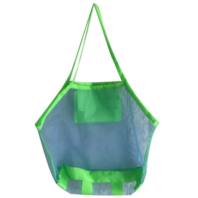 Outdoor Beach Mesh Bag Children Sand Away Foldable Portable Kids Beach Toys Clothes Bags Toy Storage Sundries Organiser Bag - YOKE FINDS 🇮🇪 IE 