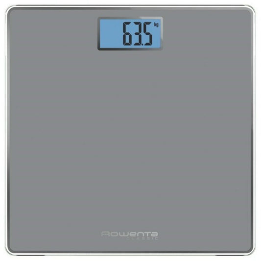 Digital Bathroom Scales Rowenta BS1500 Tempered glass Blue Grey Batteries x 2