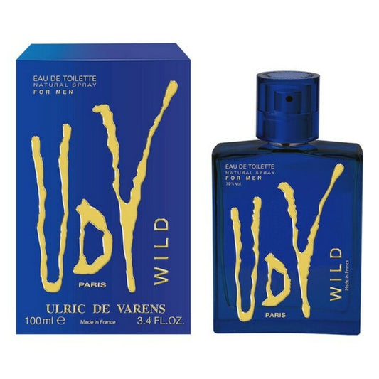 Men's Perfume Wild For Men Ulric De Varens Wild For Men EDT (100 ml) (1 Unit)