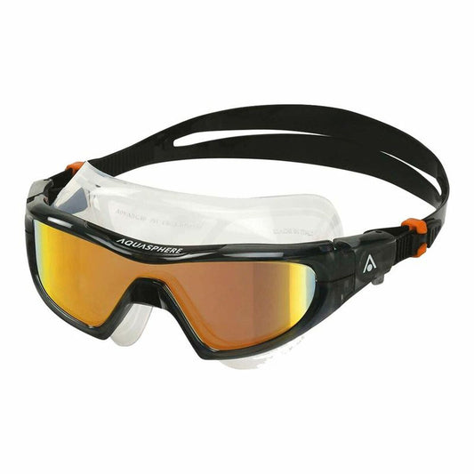 Swimming Goggles Aqua Sphere Vista Pro Black Orange One size