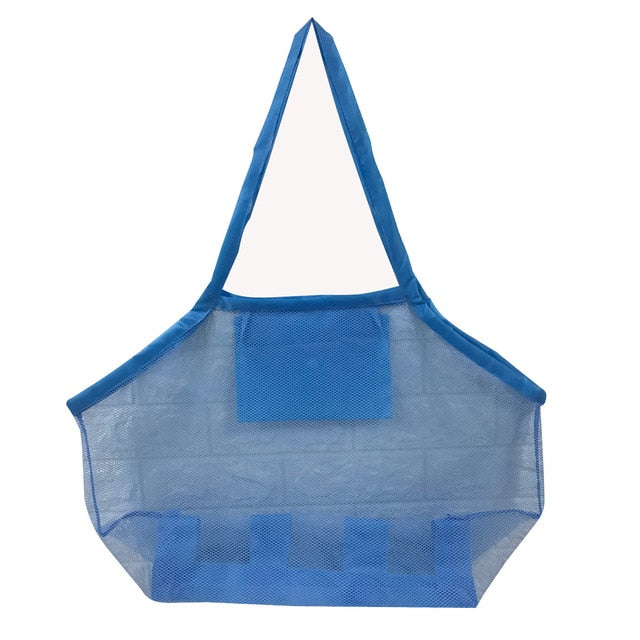 Outdoor Beach Mesh Bag Children Sand Away Foldable Portable Kids Beach Toys Clothes Bags Toy Storage Sundries Organiser Bag - YOKE FINDS 🇮🇪 IE 