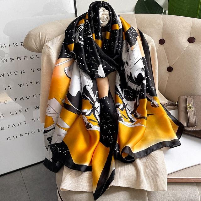 Luxury Silk Scarf - yokefinds.ie