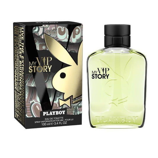 Men's Perfume Playboy EDT My Vip Story 100 ml