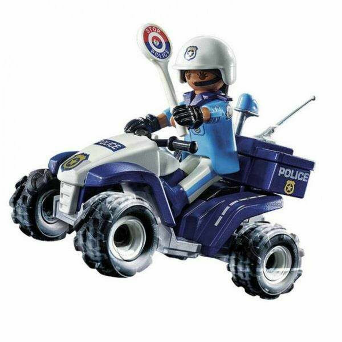 Vehicle Playset Playmobil Speed Quad City Action 71092 Police Officer (21 pcs) - YOKE FINDS 🇮🇪 IE 