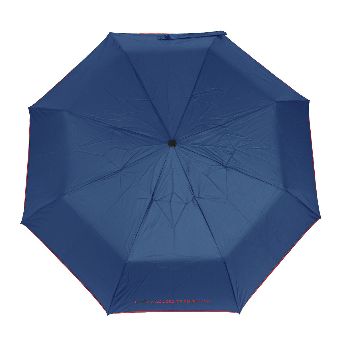 Foldable Umbrella Benetton Navy Blue (Ø 93 cm) - Yokefinds Ireland