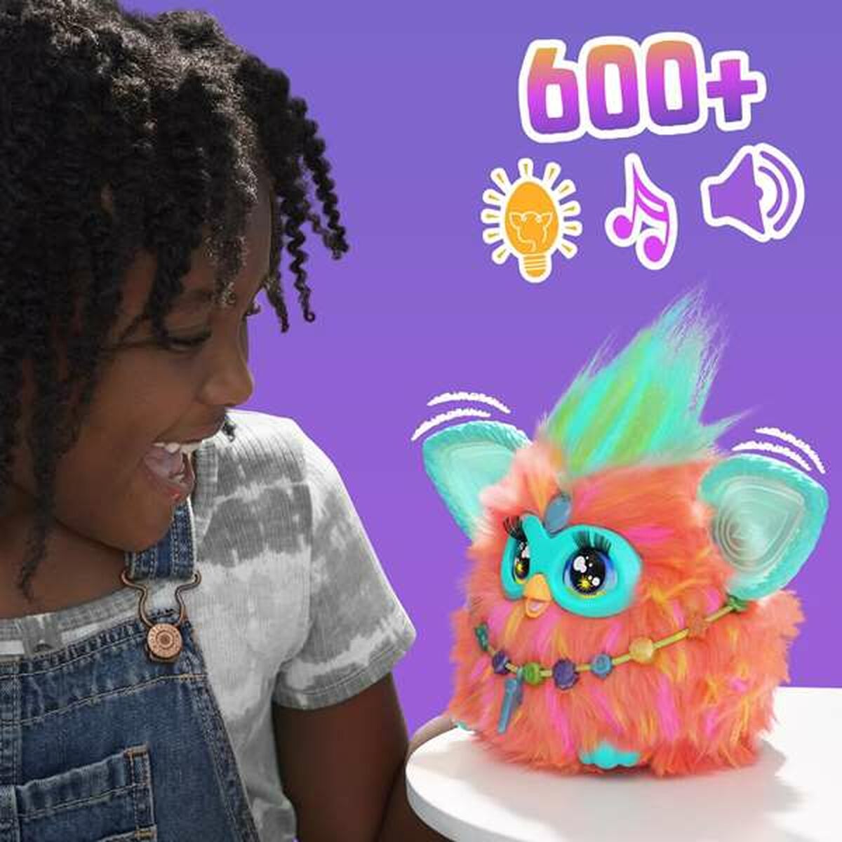 Soft toy with sounds Hasbro Furby 13 x 23 x 23 cm - Yokefinds Ireland