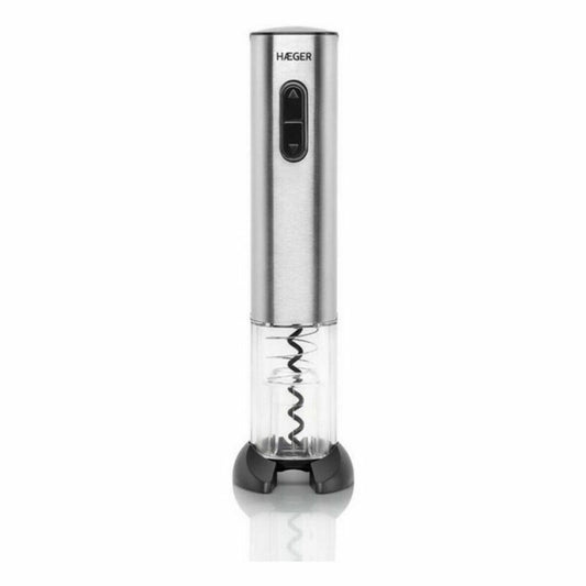 Electric Corkscrew Haeger WO-0SC.005A 2W Stainless steel