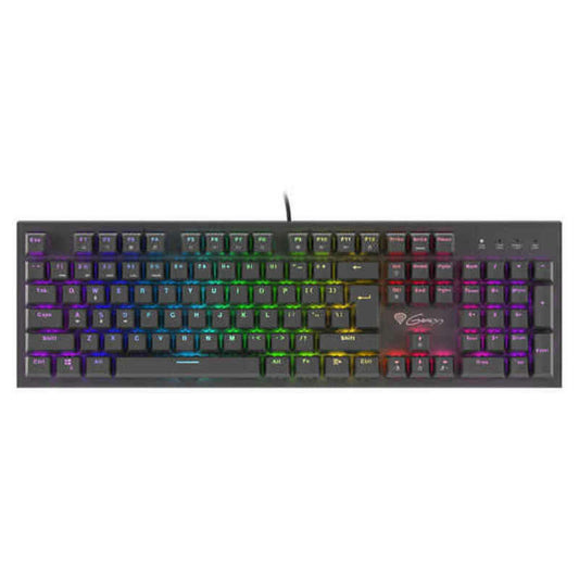 Gaming Keyboard Genesis NKG-1721 RGB Black Spanish Qwerty