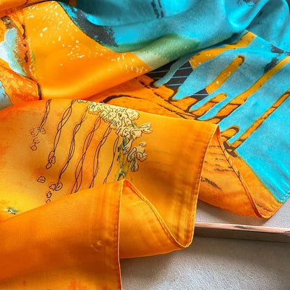 Luxury Silk Scarf - yokefinds.ie