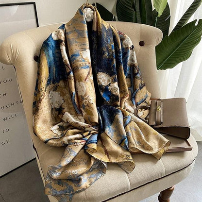 Luxury Silk Scarf - yokefinds.ie