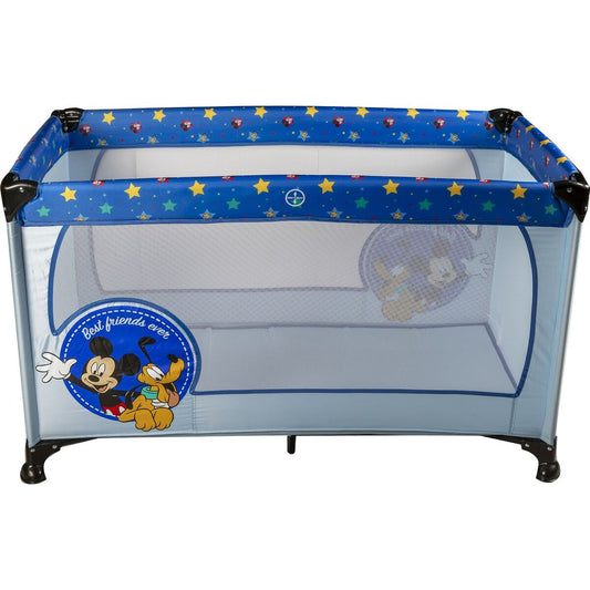 Travel cot Mickey Mouse CZ10607 120 x 65 x 76 cm Blue - YOKE FINDS 🇮🇪 IE 