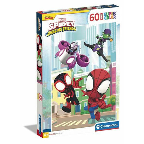 Child's Puzzle Spidey His Amazing Friends 60 Pieces Maxi - YOKE FINDS 🇮🇪 IE 