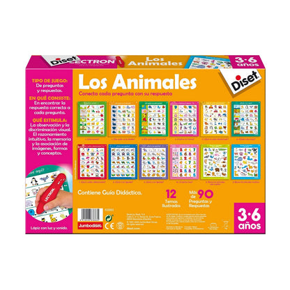 Educational Game Diset The animals Pencil Lights with sound (ES) - YOKE FINDS 🇮🇪 IE 