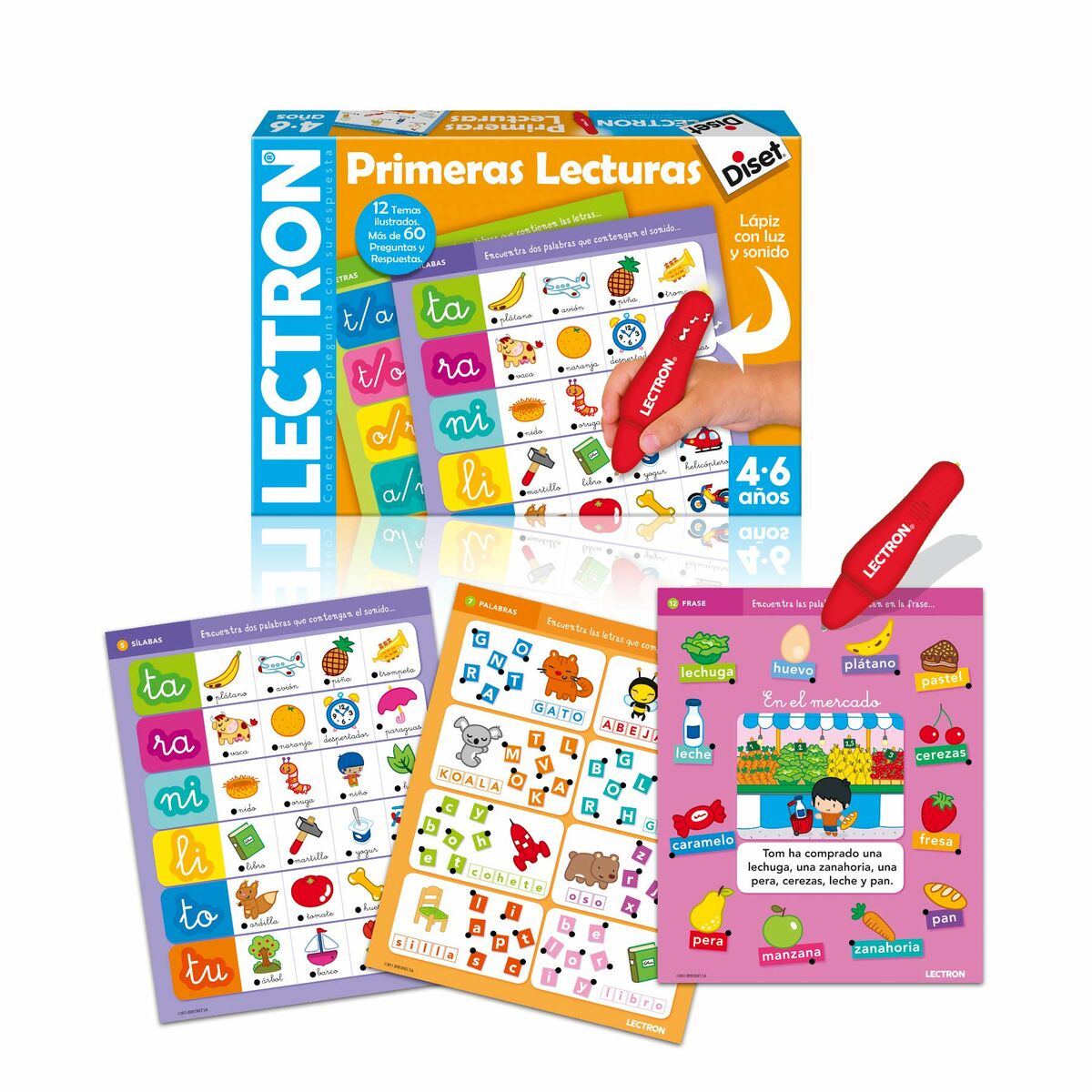 Educational Game Lectron Diset Primeras Lecturas ES - YOKE FINDS 🇮🇪 IE 