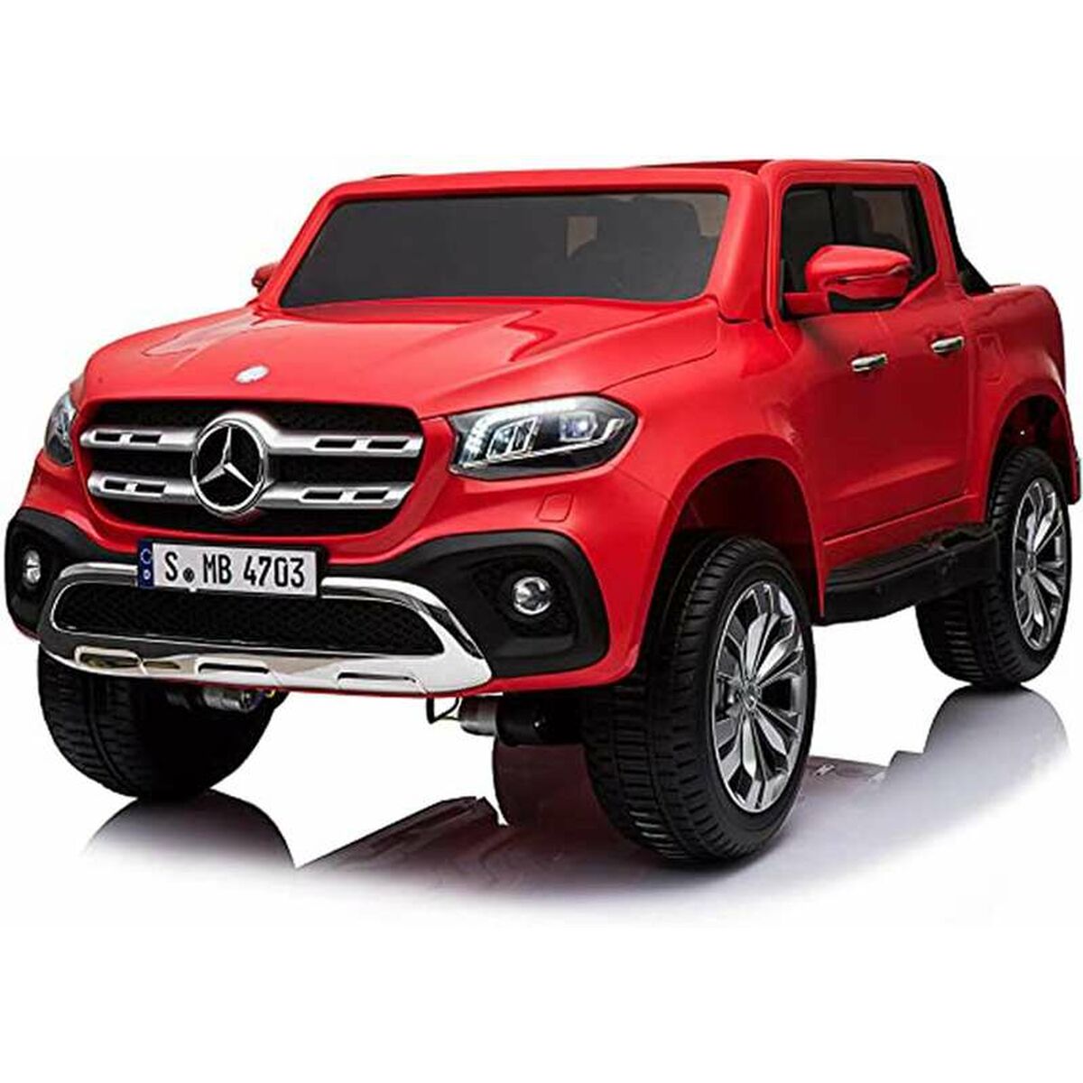 Children's Electric Car Injusa Mercedes Benz X Class Pick Up Red 12 V - YOKE FINDS 🇮🇪 IE 