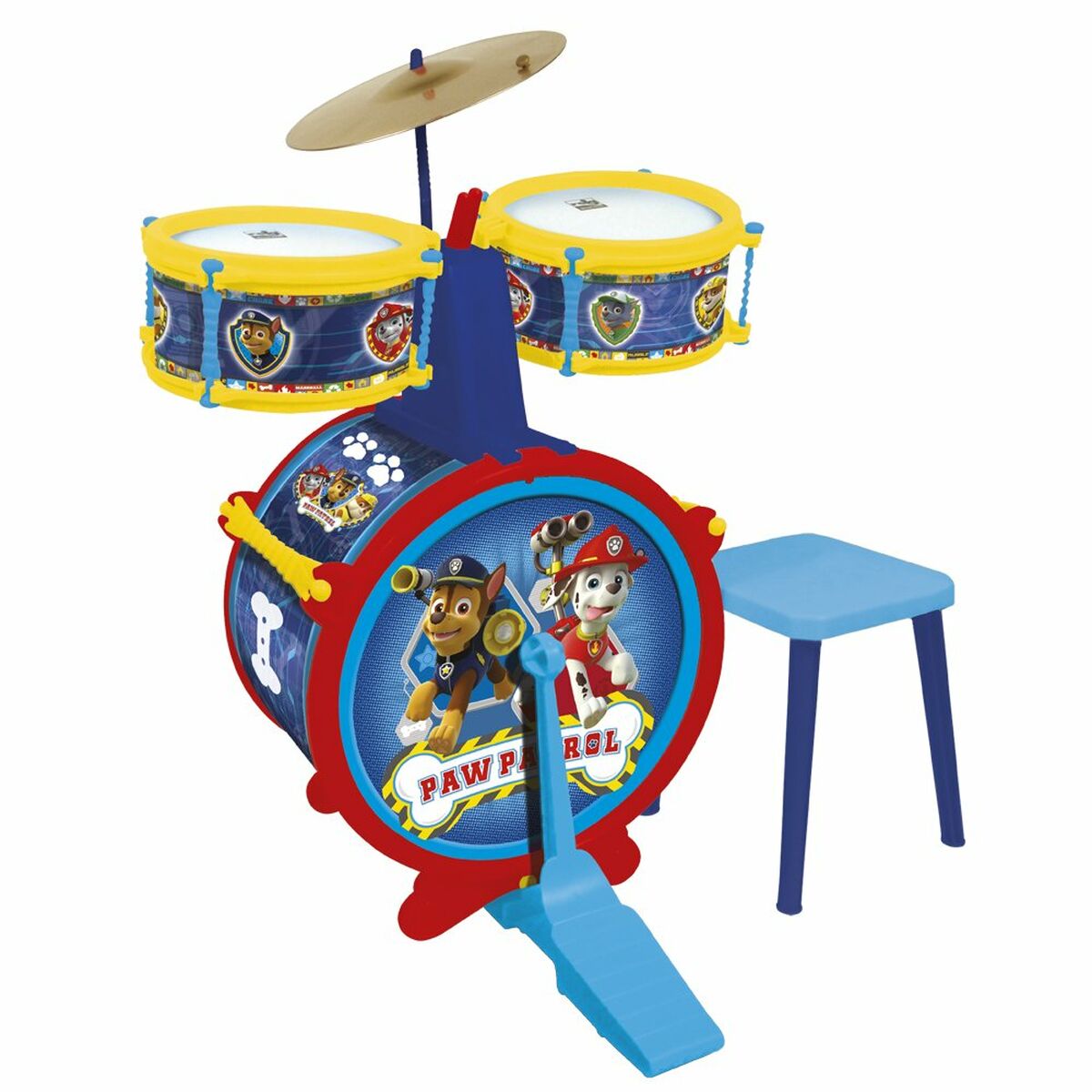 Drums The Paw Patrol Plastic 55 x 36 x 38 cm - YOKE FINDS 🇮🇪 IE 