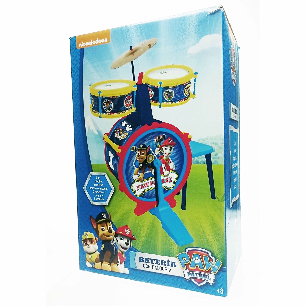 Drums The Paw Patrol Plastic 55 x 36 x 38 cm - YOKE FINDS 🇮🇪 IE 