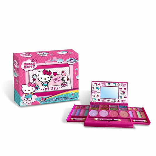 Children's Make-up Set Hello Kitty Hello Kitty Plumier Alumino Maquillaje 18 Pieces (18 pcs)