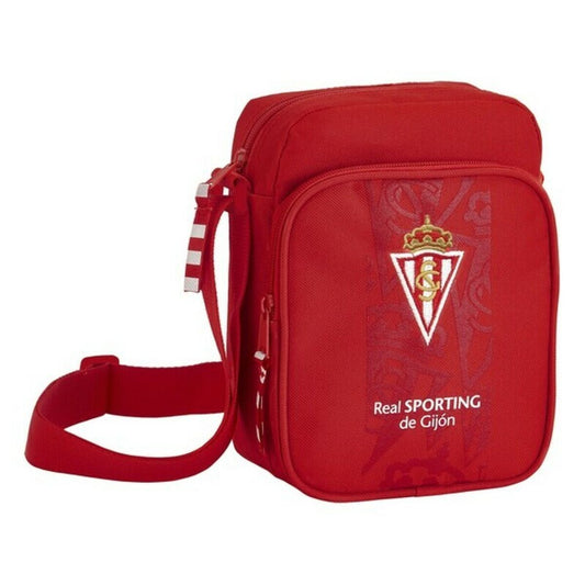 Shoulder Bag Real Sporting de Gijón Red (16 x 22 x 6 cm) - YOKE FINDS 🇮🇪 IE 