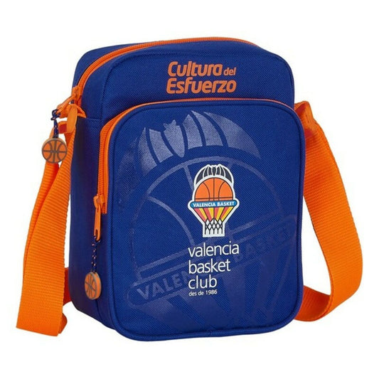 Shoulder Bag Valencia Basket Blue Orange (16 x 22 x 6 cm) - YOKE FINDS 🇮🇪 IE 