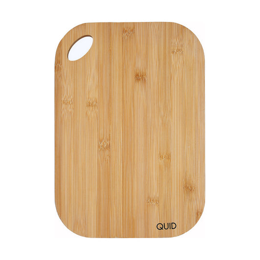Bamboo Cutting Board Quid Blue Wood (33 x 23 x 1,5 cm)