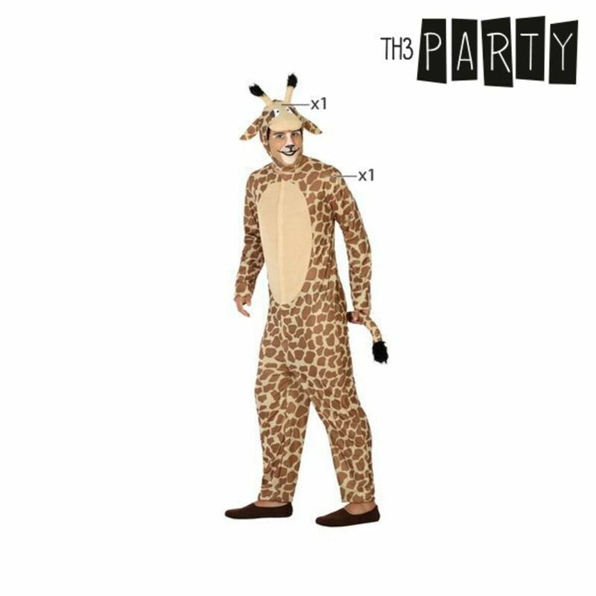 Costume for Adults Brown XL (2 Units)