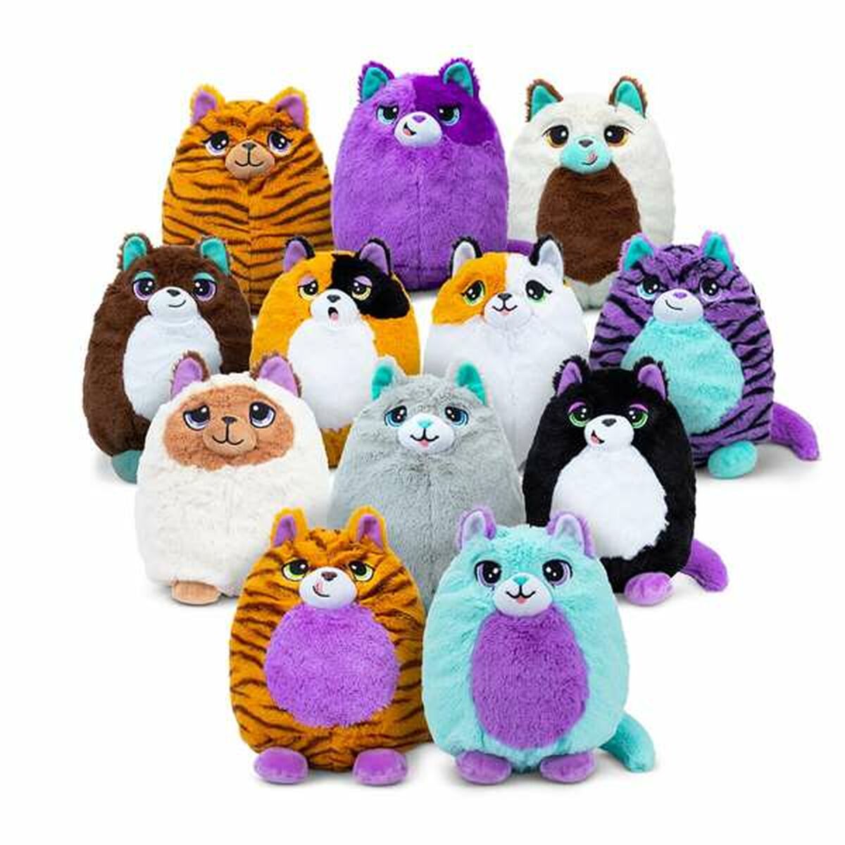 Fluffy toy Bizak Mimimiau  Cat 24 cm (1 Unit) - Yokefinds Ireland