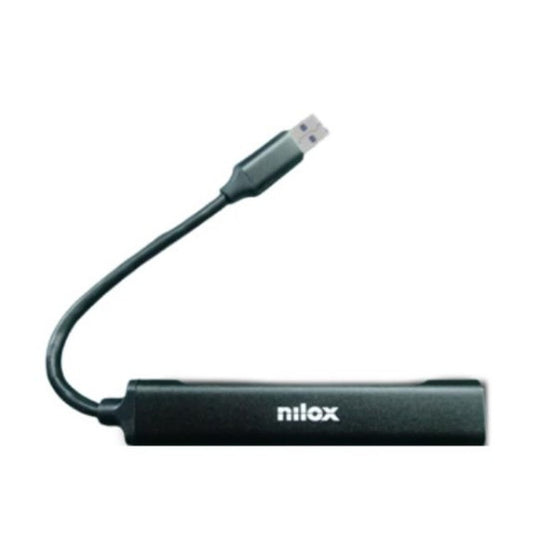 4-Port USB Hub Nilox NXHUB401 Black