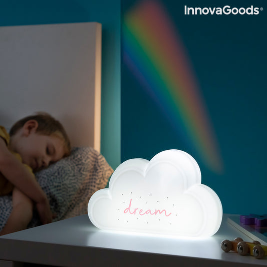 Lamp with Rainbow Projector and Stickers Claibow InnovaGoods - Yokefinds Ireland