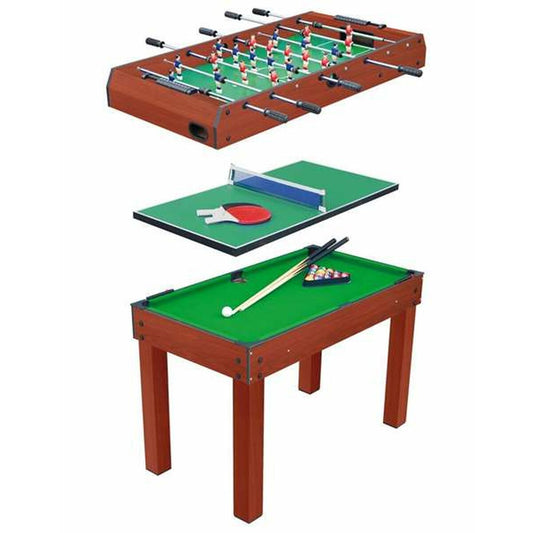 Multi-game Table 120 x 80 x 61 cm 3-in-1
