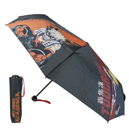 Foldable Umbrella My Hero Academia Black 53 cm