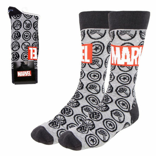 Socks Marvel Unisex Grey