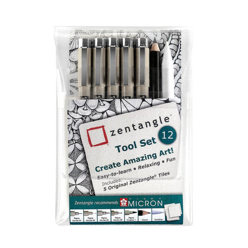 Drawing Set Talens Sakura Zentangle (12 Pieces) - YOKE FINDS 🇮🇪 IE 