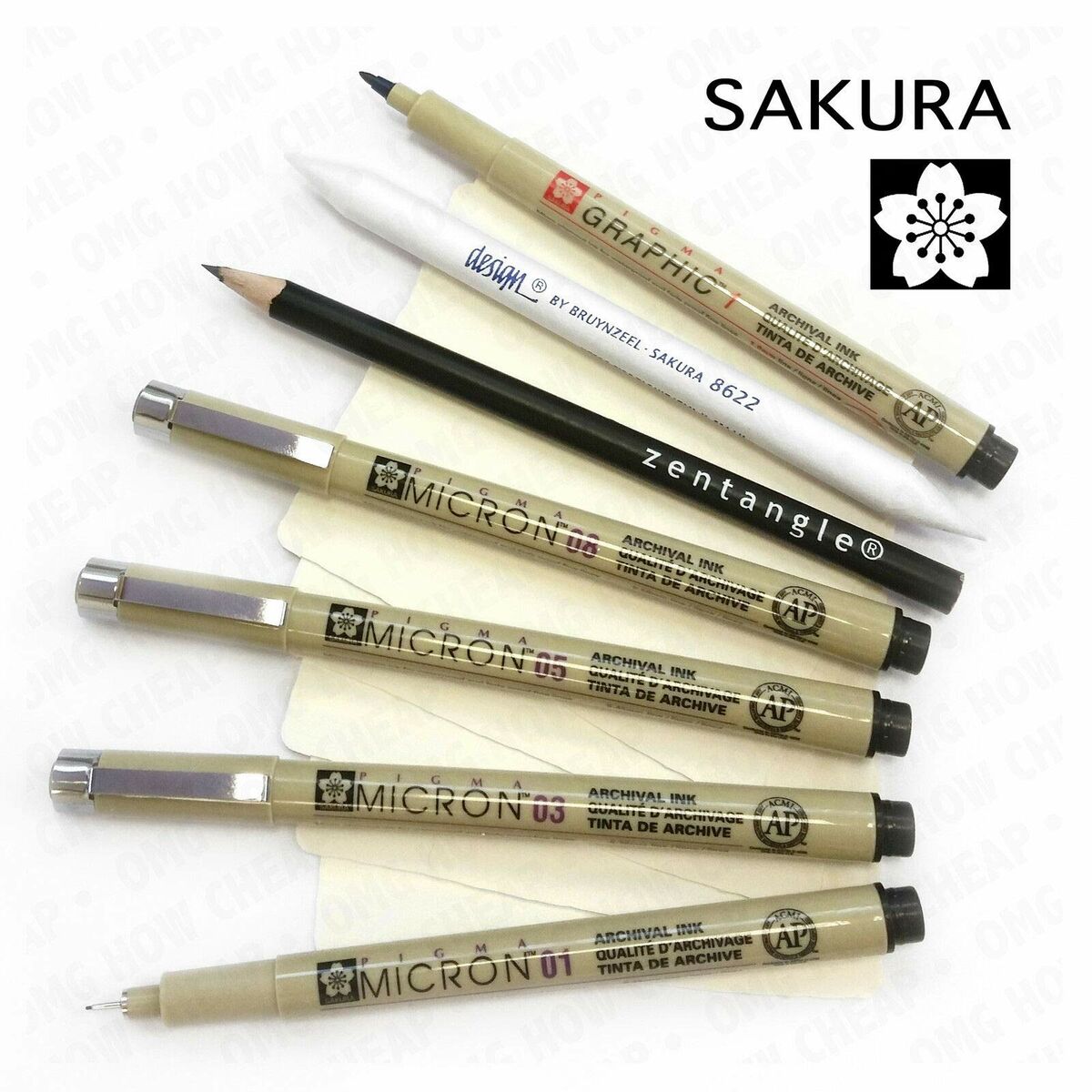 Drawing Set Talens Sakura Zentangle (12 Pieces) - YOKE FINDS 🇮🇪 IE 