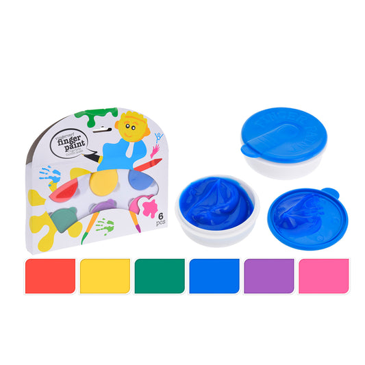 Paint with your Fingers Game Kids Pack of 6 units - YOKE FINDS 🇮🇪 IE 