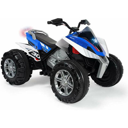 Electric Quad Injusa Rage Light Blue White 12 V - Yokefinds Ireland