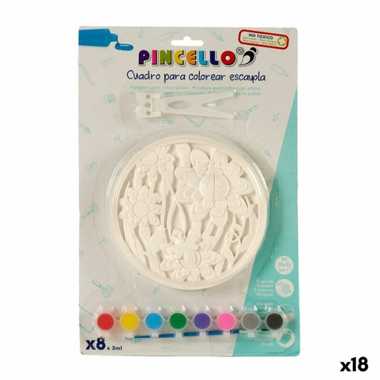 Craft Game Painting Plaster (18 Units) - YOKE FINDS 🇮🇪 IE 