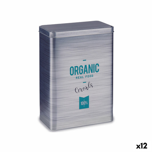 Cereal Dispenser Organic 12 x 24,7 x 17,6 cm (12 Units)