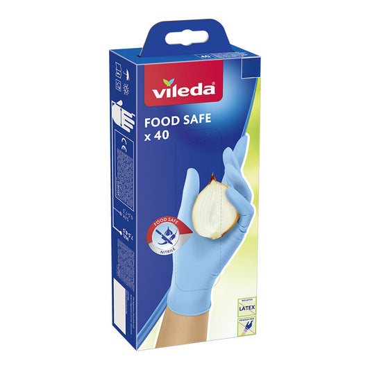 Disposable Gloves Vileda Food Safe 171015 M/L (40 Units)