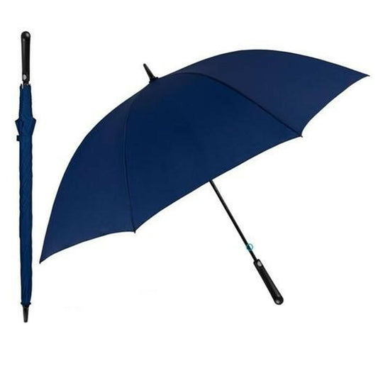 Automatic umbrella Perletti Golf Navy Blue Polyester Ø 132 cm - Yokefinds Ireland
