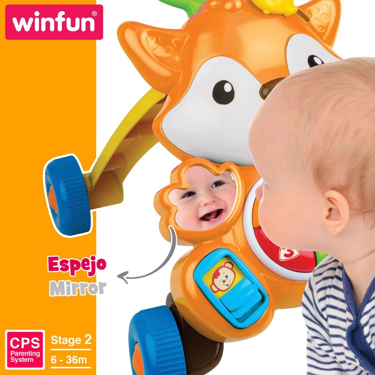 Tricycle Winfun Fox 41 x 46 x 46 cm (2 Units) - Yokefinds Ireland