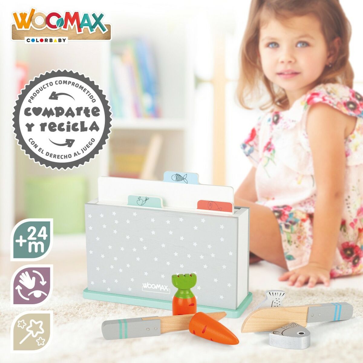 Toy kitchen Woomax 11 Pieces 12 Pieces 4 Units 19 x 11 x 6,3 cm - YOKE FINDS 🇮🇪 IE 