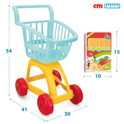 Shopping cart Colorbaby My Home 4 Units 30 x 54 x 41 cm - YOKE FINDS 🇮🇪 IE 