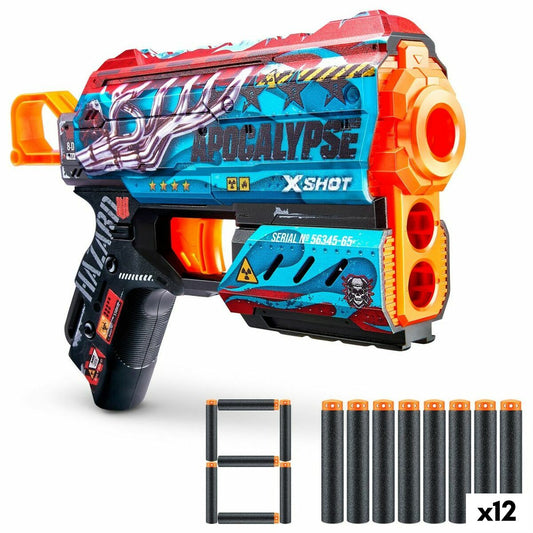 Dart Gun Zuru X-Shot Flux 21,5 x 14 x 4 cm (12 Units) - YOKE FINDS 🇮🇪 IE 