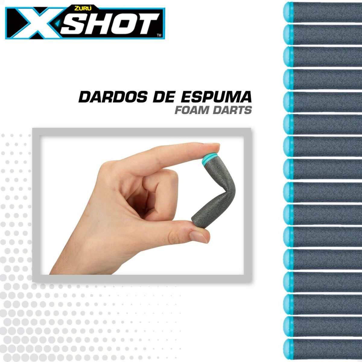 Darts Zuru X-Shot 200 Pieces 7 x 1 x 1 cm (12 Units) - YOKE FINDS 🇮🇪 IE 