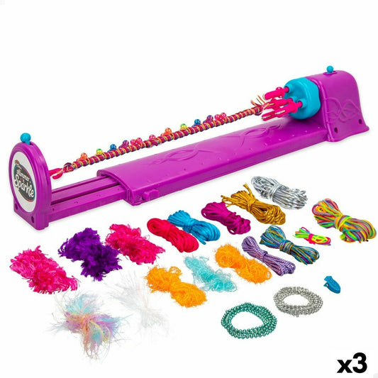 Bracelet Making Kit Cra-Z-Art SHIMMER N SPARKLE MAKE YOUR BRACELET 3 Units - YOKE FINDS 🇮🇪 IE 