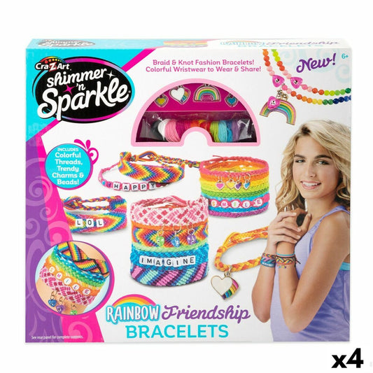 Bracelet Making Kit Cra-Z-Art Friendship 4 Units - YOKE FINDS 🇮🇪 IE 