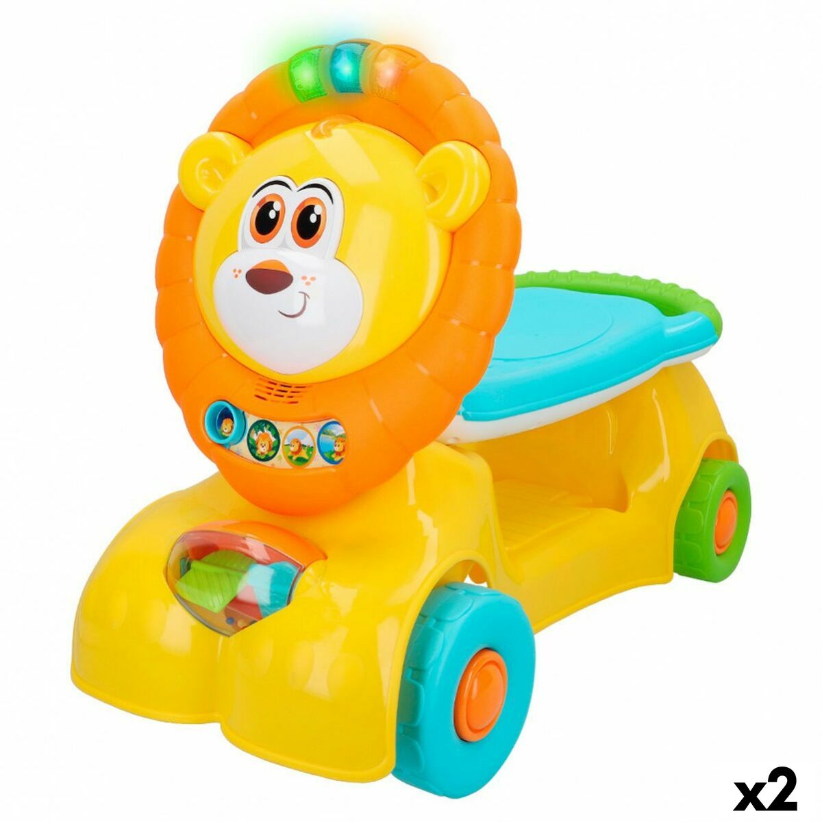 Tricycle Winfun Lion Light Sound 57 x 42 x 26 cm (2 Units) - Yokefinds Ireland