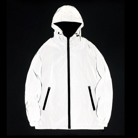 Super Bright Reflective Jacket water/wind proof